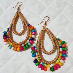 4/$20 Boho Hoop Earrings